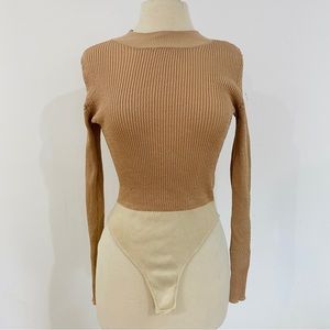 NEW Free People shimmer bodysuit